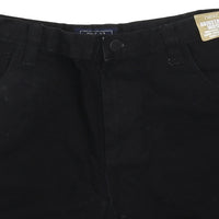 Brand New Next Jet Black Denim Adjustable Waist Shorts - Boys 10yrs