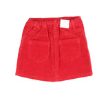 Brand New Next Red Needlecord Skirt - Girls 18-24m