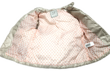 Next Gold Quilted Zip Up Jacket - Girls 5-6yrs