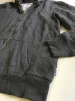 Converse Charcoal Grey Zip up Hoodie Jumper - XL Unisex 13-15yrs