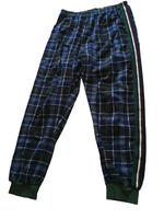 Next Blue/Green Tartan Checked Stretch Pyjama Bottoms - Boys 14yrs