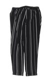 Brand New Peacocks Maternity Monochrome Stripe Belted Trousers - Size Maternity UK 12