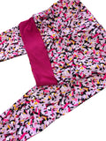 Primark Cares Pink Striking Print Girls Sports Leggings - Girls 10-11yrs