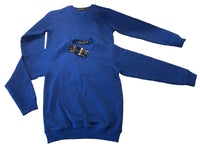 Plain Royal Blue V Neck School Sweatshirt Jumper x2 Bundle 