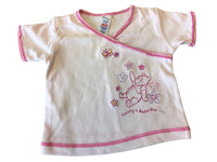 Disney at Tu Winnie The Pooh Happy Day S/S Top Pink - Girls 3-6m