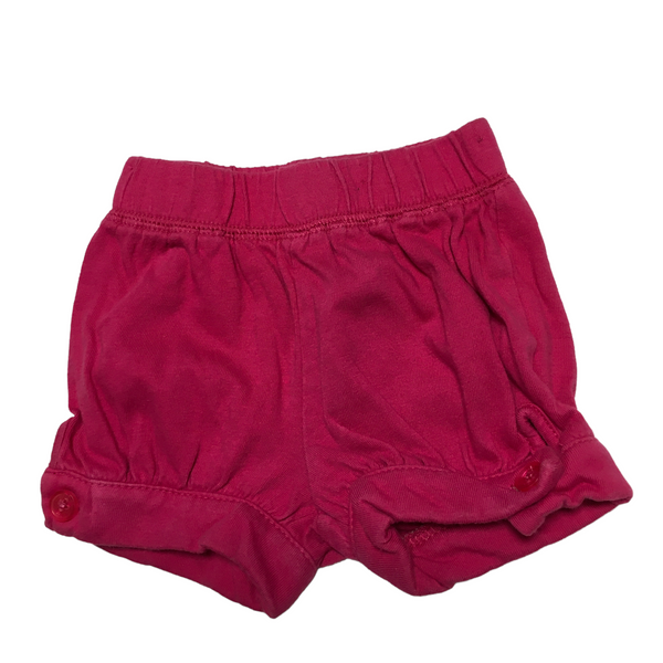 Baby Gap Cerise Pink Elasticated Waist Jersey Shorts Girls 3 6m
