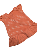 Tu Coral Spotty Ahoy There! S/S Cotton Dress - Girls 0-3m