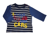 Mothercare Blue I Like Big Shiny Cars L/S Top - Boys Newborn