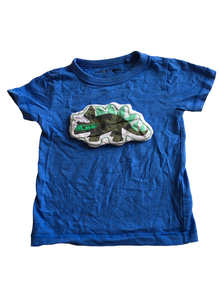 Next Dinosaur Cloud Blue T-Shirt - Boys 6-9m