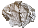 Next White Linen Mix L/S Shirt - Playwear - Boys 18-24m