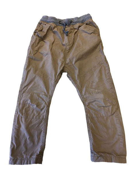Next Boys Brown Stretch Waist Cargo Trousers - Playwear - Boys 7yrs