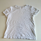 George Plain White Unisex PE T-Shirt - Unisex 6-7yrs