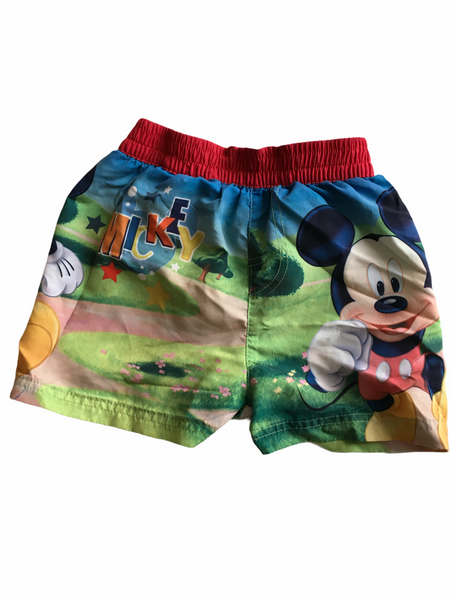Disney Mickey Mouse Boys Swimming Trunks Shorts - Boys 6yrs