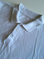 School Life White S/S Polo Shirt - Unisex 15yrs