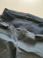 Primark Maternity Super Skinny Acid Wash Blue Under Bump Jeans - Size Maternity UK 6