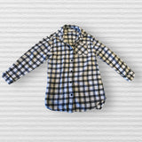 Primark Black/Grey Checked Brushed Cotton L/S Shirt - Playwear - Girls 9-10yrs