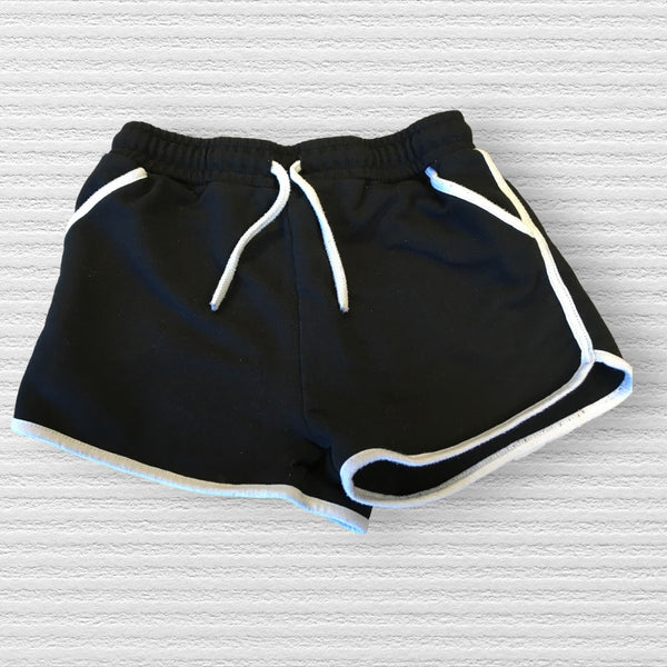 Primark Black & White Jersey Shorts - Girls 10-11yrs
