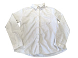 F&F White L/S School Shirt with Chest Pocket - Unisex 15-16yrs