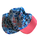 Primark Baby Whale Sea Creature Print Swimming Sun Hat with Neck Shade - Unisex 3-6m