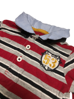 Primark Baby Boy Striped Mock Shirt Top - Boys 3-6m