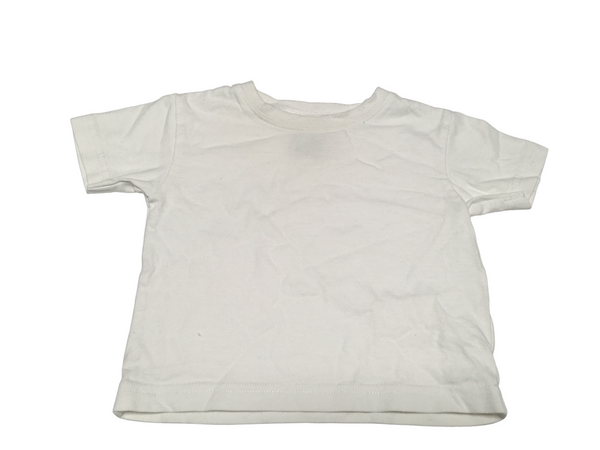 Next Plain White Essential White T-Shirt - Unisex 3-6m