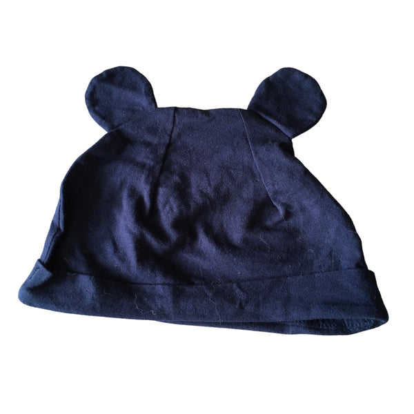 Disney Baby Navy Blue Mickey Mouse Hat - Unisex 12-24m