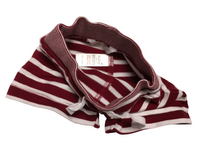 M&Co Red/White Stripe Stretch Jersey Baby Shorts - Unisex 0-3m