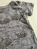 George Grey Whaley Cute Print T-Shirt - Boys 6-9m
