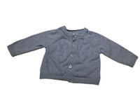 Next Pale Blue Thin Knit Baby Cardigan - Boys 0-1m