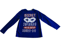 Primark Blue Secret Superhero L/S Top - Boys 6-7yrs