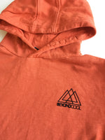 George Orange Boys Hoodie Jumper with Beyond Cool Chest Motif - Boys 11-12yrs