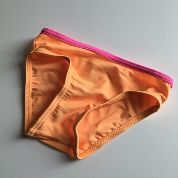 George Orange/Pink Bikini Bottoms - Girls 18-24m