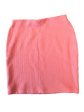 New Look Girls Coral Pink Stretch Rib Pencil Skirt - Girls 14-15yrs