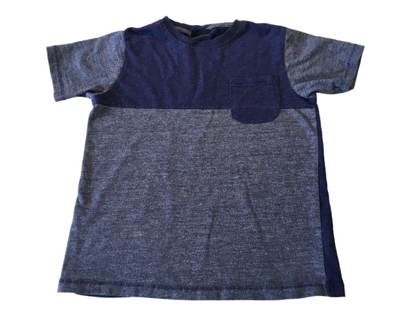 Next Blue Two Tone Pocket T-Shirt - Boys 8yrs