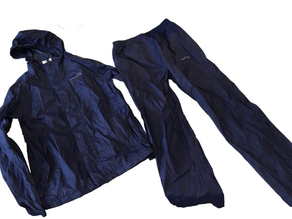 Childrens navy hot sale waterproof trousers