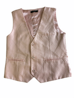 M&S Autograph Collection Boys Pink Special Occasion Party Waistcoat - Boys 7-8yrs