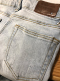 Next The Authentic Cut Acid Wash Frayed Skinny Girls Jeans - Girls 8yrs