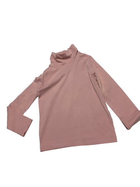 M&S Pale Pink Polo Button Neck L/S Top - Girls 6-7yrs