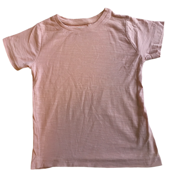Matalan Light Brown Plain T-Shirt - Boys 4yrs