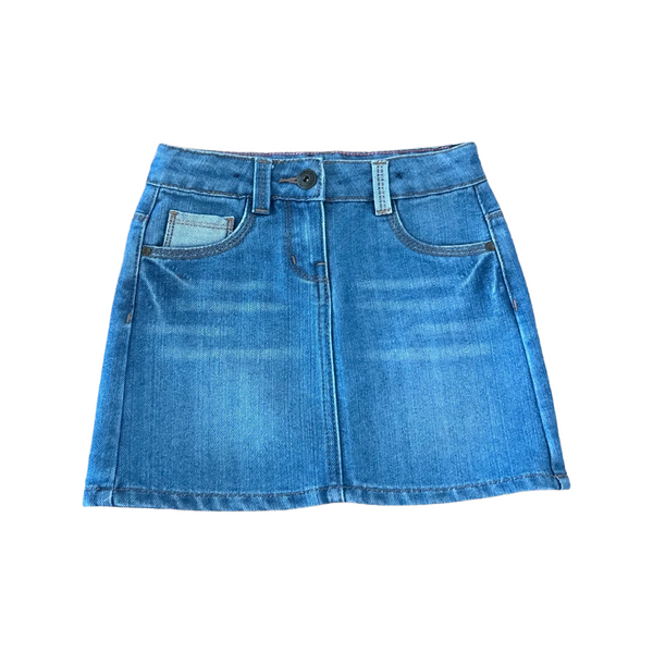 Long blue sales jean skirts youth