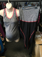Seraphine 2 Piece Active Top & Leggings Set Yoga Sportswear - Size Maternity M UK 10-12