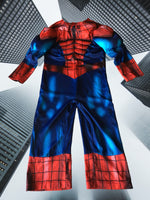 Spider Man Padded Kids Superhero Fancy Dress Costume - Unisex 5-6yrs