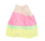 Ted Baker Girls Colourblock Pleated Trapeze Party Dress - Girls 12-18m