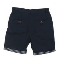 Brand New Threadboys Kris Cotton Navy Blue Shorts - Boys 9-10yrs