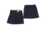 Brand New Tu Navy Blue 2 x Pleated School Skirts - Girls 3yrs