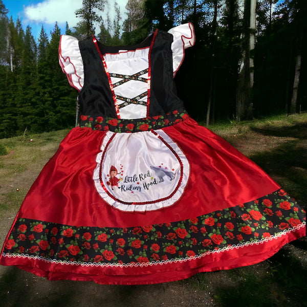 Tu Little Red Riding Hood Fancy Dress Costume World Book Day - Girls 3-4yrs