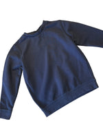 Unisex Navy Blue School PE Sweatshirt Jumper - Preloved