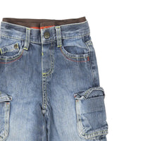 St. George By Duffer Boys Blue Utility Pocket Jeans - Boys 12-18m