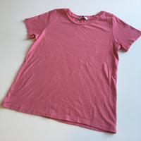 George Girls Plain Pink S/S T-Shirt - Girls 9-10yrs