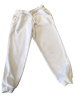 Primark White Plain Stretch Joggers - Playwear - Girls 4-5yrs